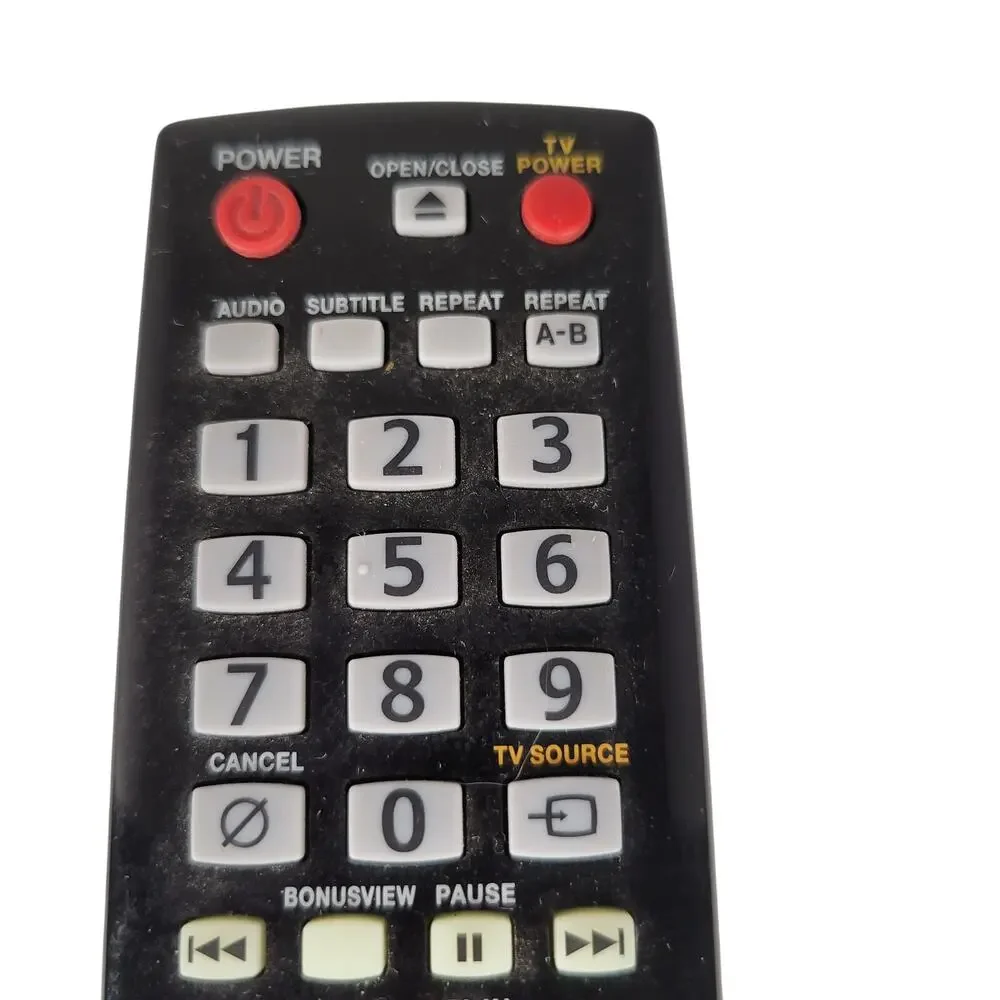 Samsung Remote Control AK59-00104K for Blu-Ray DVD Player Untested